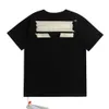 Mens Camisetas Marca de Luxo Tees Designers Camisetas Offs Homens Mulheres Casual T-shirt Verão Clássico Camisetas Back Paint Arrows Manga Curta Tshirt 5bk9