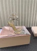 H STILETTOS Women Sandals Heel Heel Pumps Shoes Diamond Point Crystal PVC Sexy Skey High Heeled Eel IGH 980