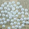 Demi-perles à dos plat, 1000 pièces, perles acryliques à dos plat, artisanat de bricolage, Scrapbooking 4 6 8 10mm306A