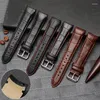 Assista Bandas 20mm 21mm 22mm Geunine Leather Strap para BL9007 9002-37 BT0001-12E 01A Band Curve End Cow Wrist