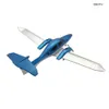 GD006 DA62 RC Airplane 24G 2CH Remote Control Diamond Aircraft 550mm Wingspan Foam Hand Throwing Glider Drone DIY Kit for Kids 231229