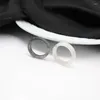 Klusterringar 2st akryl söt set färgglad transparent stapling estetisk rolig stapelbar ring för kvinnor flickor gåva
