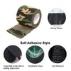 Machine 6/12/24/48 pièces Camouflage tatouage Grip Bandage élastique enveloppes bandes non tissées auto-adhésives Protection des doigts pour tatouage Hine stylo