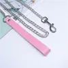 Colliers Sexy Rose Faux Cuir Colliers Collier Gothique Collier En Acier Inoxydable Laisse Chaîne Traction Harajuku Accessoires Femmes Jewe286f