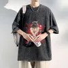 2023 New Japanese Anime Demon Slayer Blade T-shirt Hira Inosukes Short Sleeve Fashion Summer Cool Tees Best Selling Top Cloth