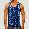 Débardeurs pour hommes Tops pour hommes T-shirt graphique Hommes Chemises hautes lourdes pour la compression Mode Printemps Été Casual Sans manches O