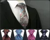 Geometriskt modeblommigt mönster Multicolor Mens Ties Slips 100 Silk Extra Long Size New Jacquard Woven2137860