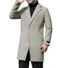 معاطف الخندق للرجال معطف الرجال فضفاضة أدوات صلبة طويلة السترة / الذكور الجيش الأخضر الربيع الخريف بالإضافة إلى الحجم