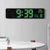 Часы настенные часы цифровые часы с датой и температурным дисплеем светодиодные светодиоды USB/ электронный рабочий стол для спальни для спальни