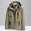 Мужские куртки 2024, тактическая куртка и женская съемная водонепроницаемая куртка 3-в-1, мужская уличная ветрозащитная одежда для кемпинга и альпинизма
