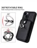 50pcs/Lot Black Creative Phone Cases Pu Leather Mobile Anti-Drop Wover for 15 Pro Max