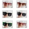 Diseñador de lujo Costas Gafas de sol para hombre Hombres Mujeres Gafas de sol Mujer Marca Cuadrado Tamaño grande Gafas de sol para damas Ladys Big Frame Travel Shading Múltiples colores