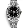 U1 ST9 – montre-bracelet cannelée pour hommes, cadran en diamant noir, 41mm, mécanique automatique, bracelet en verre saphir, 251V