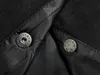 Uomo e Momen Giacca con bavero primaverile e autunnale Cappotto con giacca alla moda stile giacca a vento Tasca calda Cappotti prad Trench con risvolto nero