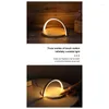 Night Lights Round Touch Small Desk Lamp Multi-Function Wireless Charger Mobile Phone Holder