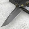 Couteau de poche pliant à manche G10 incrusté en acier inoxydable CM84, pour Camping en plein air, chasse tactique EDC