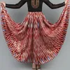 Stage Wear Chinois Ouïghour Robe de danse Femmes Performance Jupe longue Xinjiang Big Folk Coloré