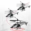 2 Channel Mini USB RC Helicopter Remote Control Aircraft Drone Model With Light Drop 231229