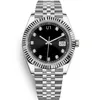 U1 ST9 – montre-bracelet cannelée pour hommes, cadran en diamant noir, 41mm, mécanique automatique, bracelet en verre saphir, 251V