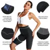 Women's Shapers 3 Row Hooks Tummy Control Fat Burn Pants Heat Trapping Sauna Sweating Legging For Weight Loss Waist Trainer Leggings