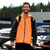 2024 Vestes pour hommes Vestes pour hommes en plein air 2022 Nouveau costume de course F1 Mclaren Team's même automne hiver à manches longues Rushsuit Norris Jacket Coat