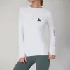 Lu Align Lu Yoga Sport Tight Rundhals-Sportmantel für Damen, Fitness-Top, langärmelig, schnell trocknend, schmale Kleidung mit Reißverschluss, Herbst und Winter, LL Lemon