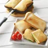 Pentole Gas Antiaderente Sandwich Maker Ferro Pane Tostato Macchina per la colazione Waffle Pancake Cottura Forno per barbecue Stampo Griglia Padella