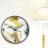 Wandklokken Klok 8 inch batterij Decor Modern Eenvoudige stijl Niet-tikkend voor studeerkamer