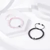 Braccialetti "Ti amo" in 100 lingue Bracciale con proiezione Po personalizzata Coppia in pietra naturale