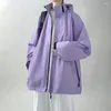 Kurtki męskie męskie japońskie funkcjonalne styl odzieży roboczej jesienna zima kurtka bez płci oraz aksamit gęstwy moda luźna swoboda unisex
