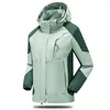 Men's Jackets Sport Outdoor Jacket Men Women Windbreakers Zip Up Hooded All Seasons Coats Casual Oversize Male Outerwear