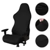 Stolskydd omslag för stolar Computer Room Gaming Protective Washable Couch Slipcover med armstöd