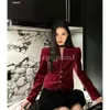 Ce jaquetas femininas de alta qualidade temperamento senhoras estilo casaco feminino 2024 high-end elegante casaco feminino moda mulher topo 143 638 732 879