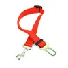 Halsbanden voor en kleine reizen Huisdierenriem Accessor Medium Clip Auto Verstelbaar S-veiligheidsharnas Duurzaam