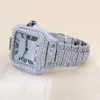 Testeur de montre de luxe personnalisé glacé VVS 1/VS1 GRA, réponse certifiée cloutée, diamant Moissanite, Buss Down, bijoux hip hop