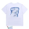 Brand Luxury Designer T-shirts Mens t Shirts Offs Men Women Offwhites Tops Tees T-shirt Casual Summer Tshirts Classic Back Paint Arrows White Short Sleeve Tshirt Fe67