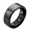 Fitness Tracker Smart Ring Santé Moniteur de fréquence cardiaque Smart Finger Anneau numérique Bluetooth Sang Oxygène Sommeil Podomètre Anneau 231229