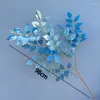 Flores decorativas simuladas coração de gelo ye lingxiao champanhe casamento flor artificial salão de seda teto fundo floral