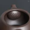 مجموعات الشايات الأرجواني الرمال الشاي مجموعة الشاي الصينية الخزفية المحمولة إبريق الشاي في الهواء الطلق كؤوس جايوان من Teacup