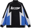 Aelfric Eden Men's Motorcykeljacka Blackair Moto Varsity Baseball Jacket Women Vintage Coats