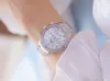 Armbandsur BS Full Diamond Women's Watch Crystal Ladies Armband handledsklockor Clock Relojes Quartz för WomenB090135