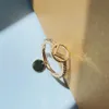 Anel na moda designer de luxo diamante carta f anéis jóias noivados para as mulheres amor anel f marca anel de ouro colares qualidade superior 195o