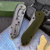 Overland 6280 Outdoor G10 Handle Folding Pocket Knife Lâmina de 3 polegadas Camping Survival Hunting Facas EDC