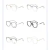 Solglasögon Läsglasögon Anti Blue Light Presbyopia Eyewear High-Definition för män och kvinnor Trendiga mode Transparent ram