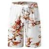 Pantaloncini da uomo Pantaloni primaverili estivi da uomo Pantaloni da festa per le vacanze Spiaggia Hawaii Pianta tropicale Mandala Stampa Pantaloni Pantaloni comodi