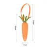 Decorative Flowers 10pc Easter Artificial Carrot Ornament Mini Foam Fruit Vegetable Simulation Fake Kid Gift Home Table DIY Craft Decoration