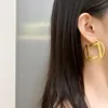 Women Hoop Earrings Designer Fashion Huggie Big Double Letters Gold Hoops F Jewelry Luxurys Stud Earring Plating 18K with Box188G