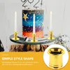 Kerzenhalter, 20 Stück, elektronische Basis, Tischkerzen, modische Kerzenhalter, Hochzeits-Mittelstücke, schöne Stab-Kerzenhalter aus Kunststoff