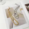 Collier ras du cou LONDANY, Design Simple et moderne à la mode, avec Texture de vent métallique, bracelet plaqué or