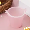 Tumblers Mini Beer Mugg Cirka 6,5 ​​6,5 cm Portable Shiny As A Mirror Creative Design Thicked Base Drinking Toensils vinglas